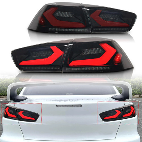 Smoked led tail - smoked,